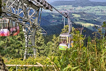 Seilbahnfahrt auf den Schauinsland