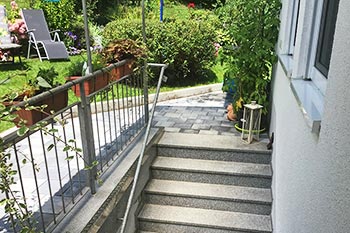 Eingangsbereich zur Ferienwohnung